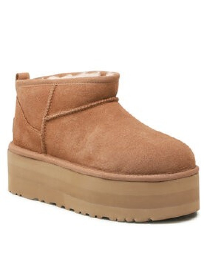 Ugg Śniegowce W Classic Ultra Mini Platform 1135092 Brązowy