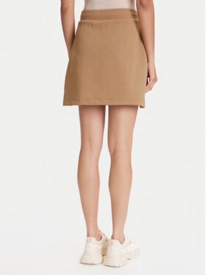 Guess Spódnica mini V5YD03 KBSL2 Brązowy Regular Fit