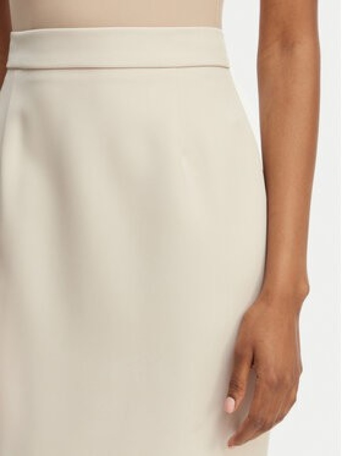 Maryley Spódnica 26EB710/43LA Beżowy Regular Fit