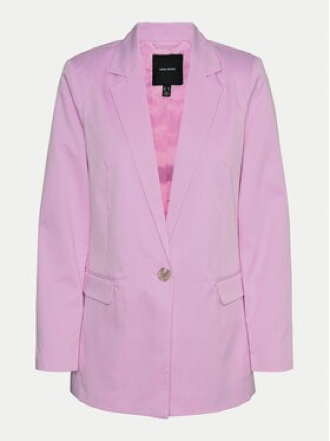 Vero Moda Marynarka Nila 10320915 Różowy Slim Fit