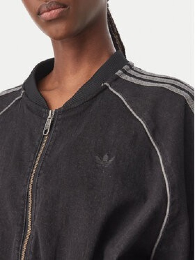 adidas Bluza Sst Denim Tracktop KS9216 Czarny Regular Fit