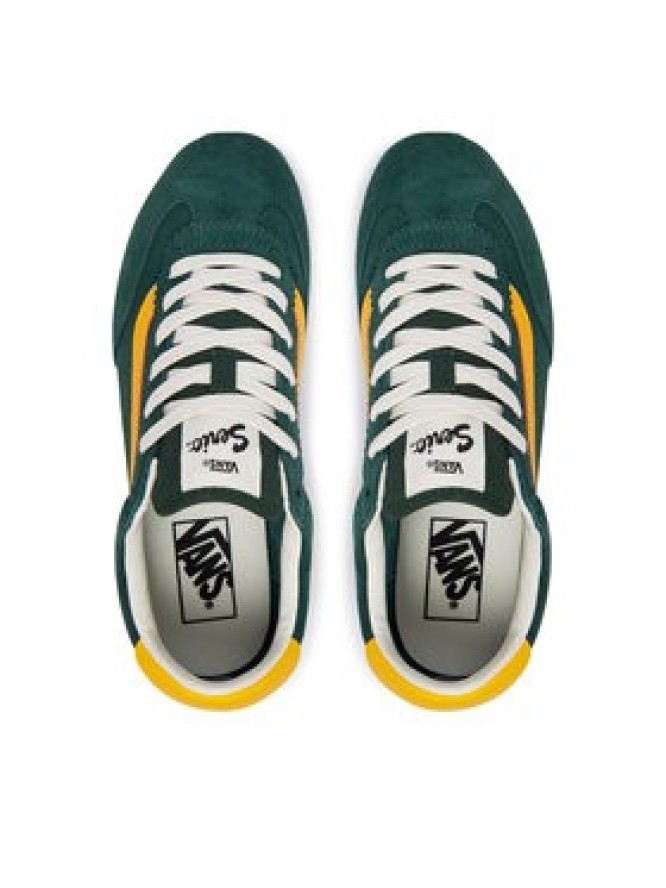 Vans Sneakersy Super Lowpro VN000XVK02I1 Zielony ciemny
