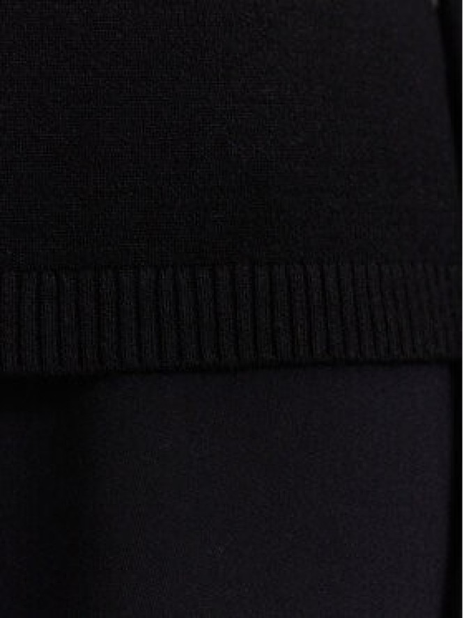 Karl Lagerfeld Jeans Golf A3W18007 Czarny Slim Fit