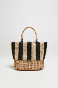 Torebka koszyk beżowa