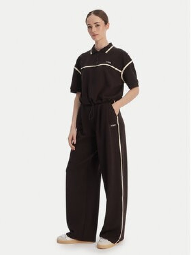 Guess Polo V6GP01 K2945 Brązowy Oversize