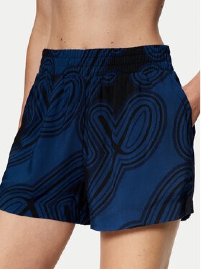 Triumph Szorty materiałowe Beach MyWear 10222167 Granatowy Regular Fit