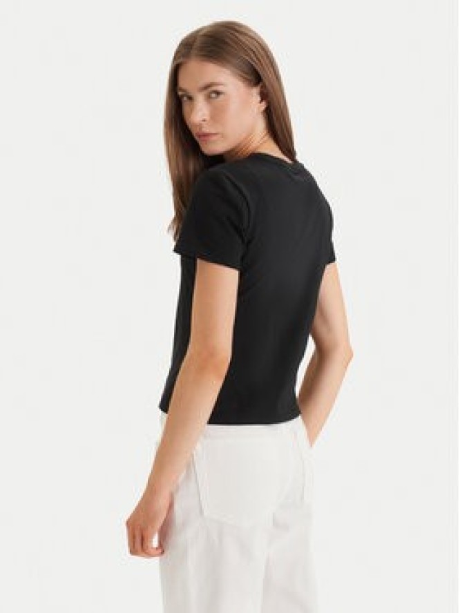 Calvin Klein Jeans T-Shirt Seasonal LV047F808G Czarny Slim Fit