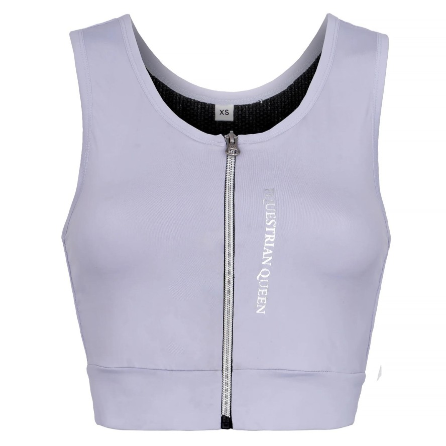 Koszulka jeździecka damska croptop EQUESTRIAN QUEEN Adeline 25SS