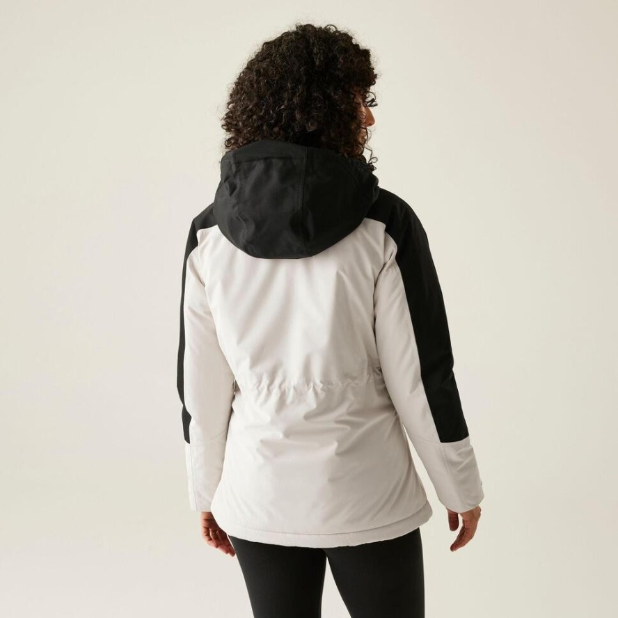 Kurtka damska przejściowa ocieplana przeciwdeszczowa Maldeine