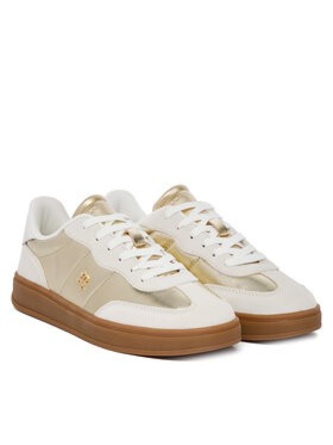 Tommy Hilfiger Sneakersy Mu Jackie Metallic FW0FW09026 Złoty