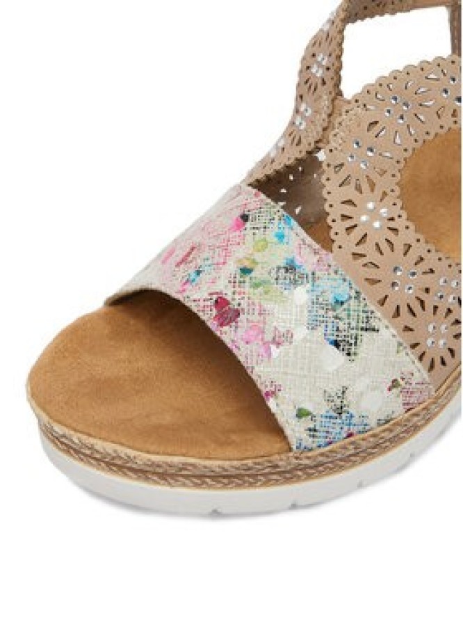 Rieker Sandały CEO-61916-90 Beżowy