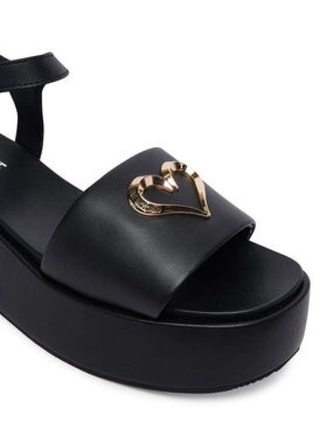 LOVE MOSCHINO Sandały JA16127I0OIA0000 Czarny