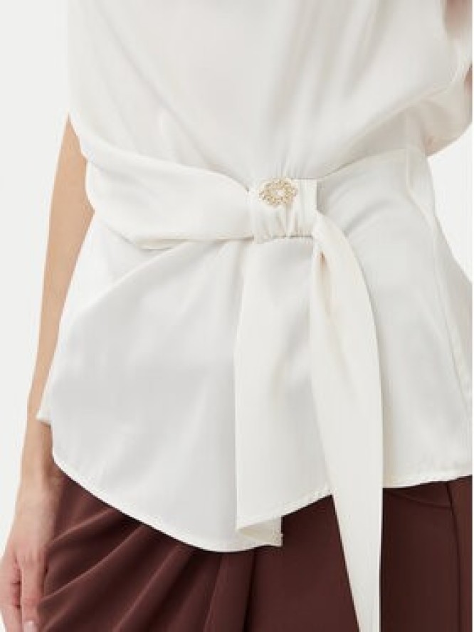 Rinascimento Bluzka CFC0019901002 Écru Regular Fit