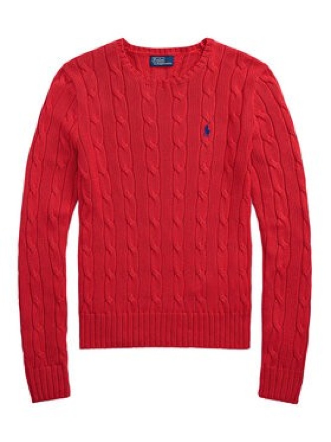 Polo Ralph Lauren Sweter 211971869019 Czerwony Slim Fit