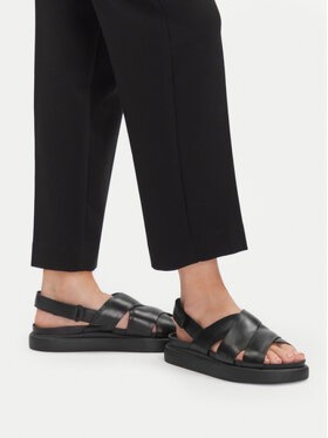 Clarks Sandały Aristella Sun 26181255 Czarny