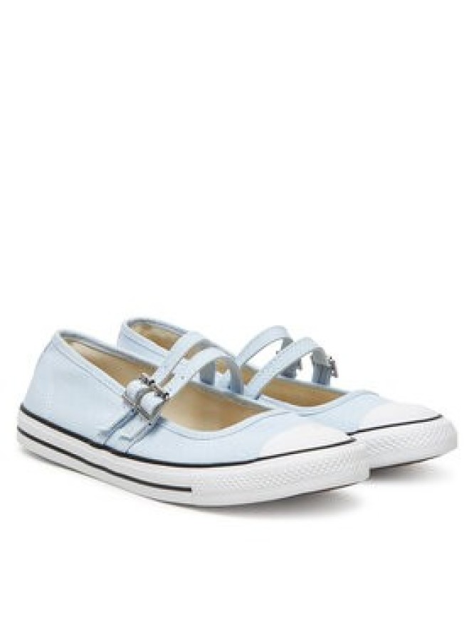 Converse Baleriny Chuck Taylor All Star Dainty Mary Jane A13799C Błękitny