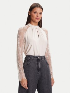 Vero Moda Bluzka Milla 10334620 Beżowy Loose Fit