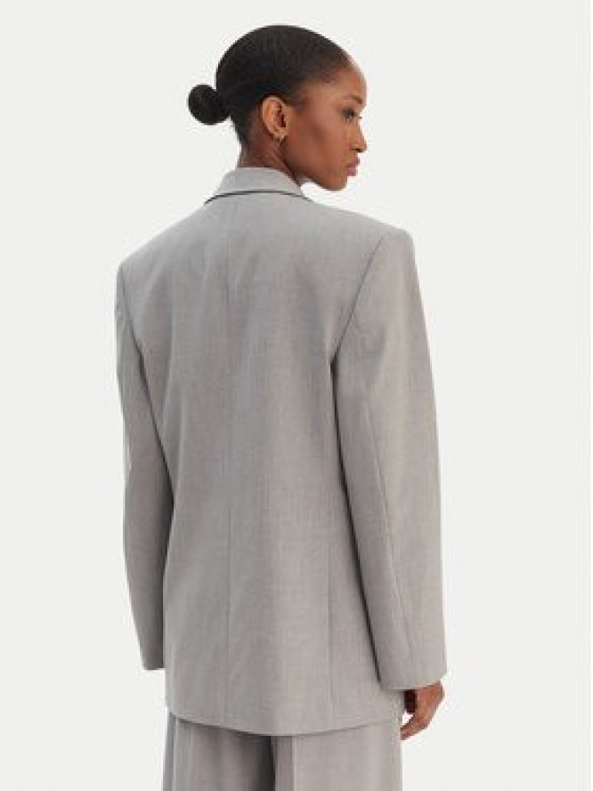 HUGO Marynarka Antegi 50554018 Szary Relaxed Fit