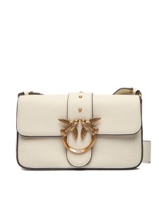 PINKO Torebka Love One Mini Slouchy Fl Al 25-26 104340 A2OX Écru