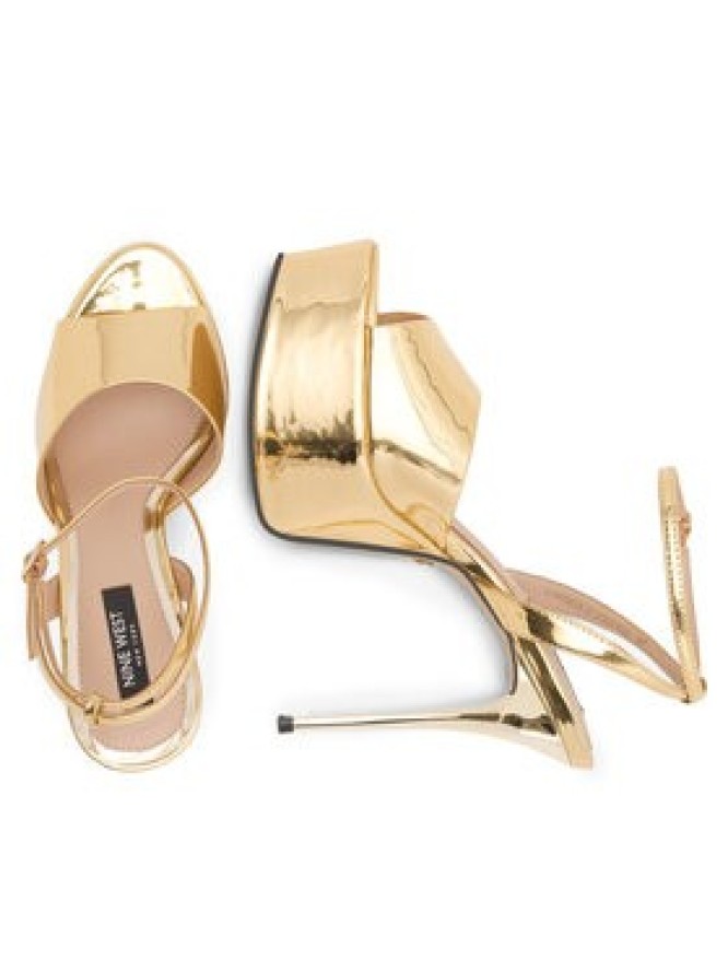Nine West Sandały CHANDA ZL23031CC Złoty