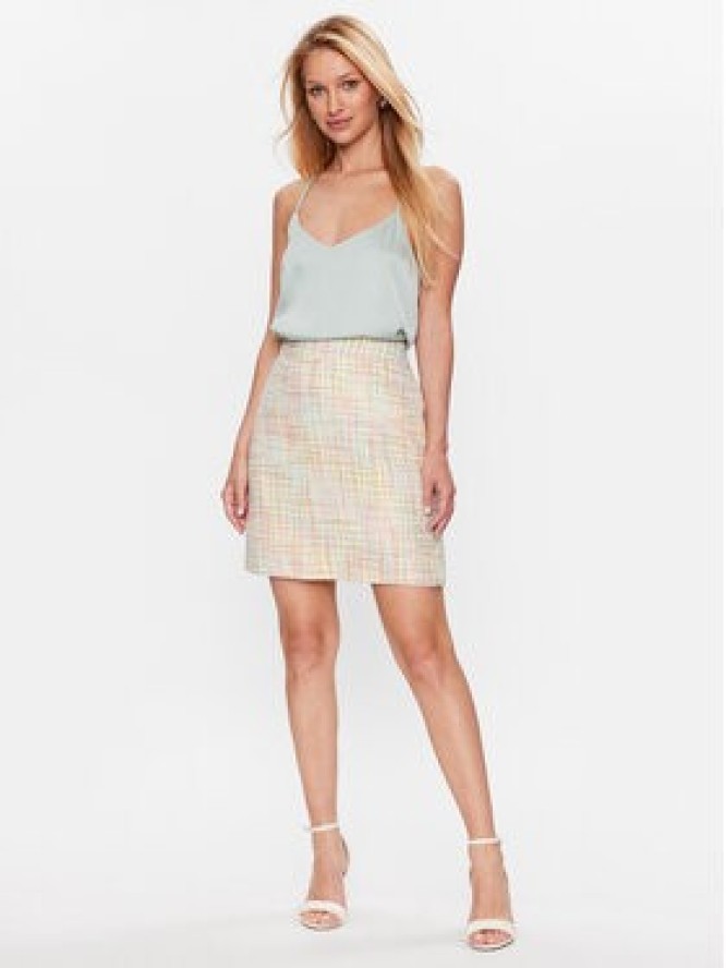 JOOP! Spódnica ołówkowa 30035995 Écru Slim Fit