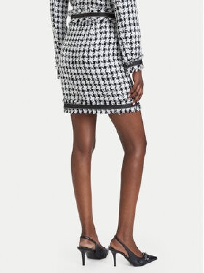 KARL LAGERFELD Spódnica mini B4W12013 Czarny Regular Fit