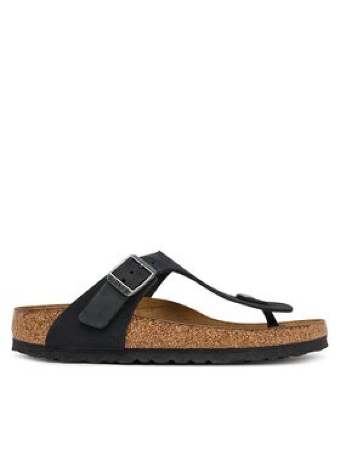 Birkenstock Japonki Gizeh SFB LENB 1019015 Czarny