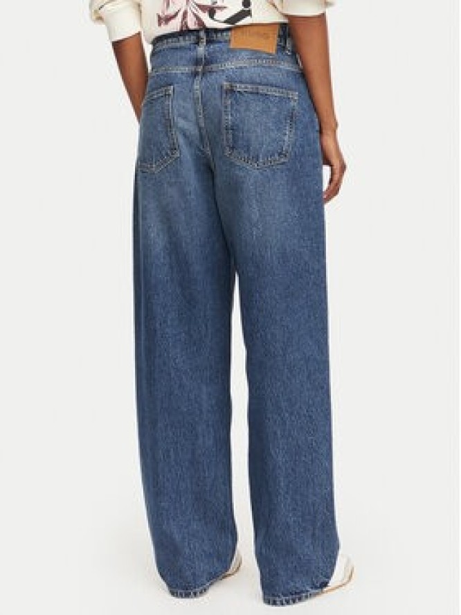 HUGO Jeansy Leni 50564951 Granatowy Relaxed Fit