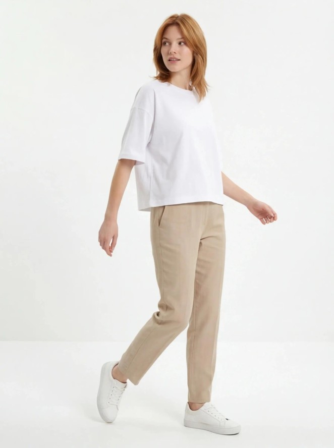 Koszulka damska oversize WHITE