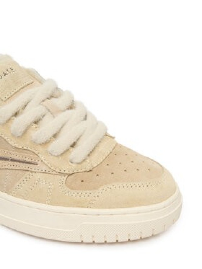 D.A.T.E. Sneakersy Torneo Pure Fur Mono W431-TPF-MN Beżowy