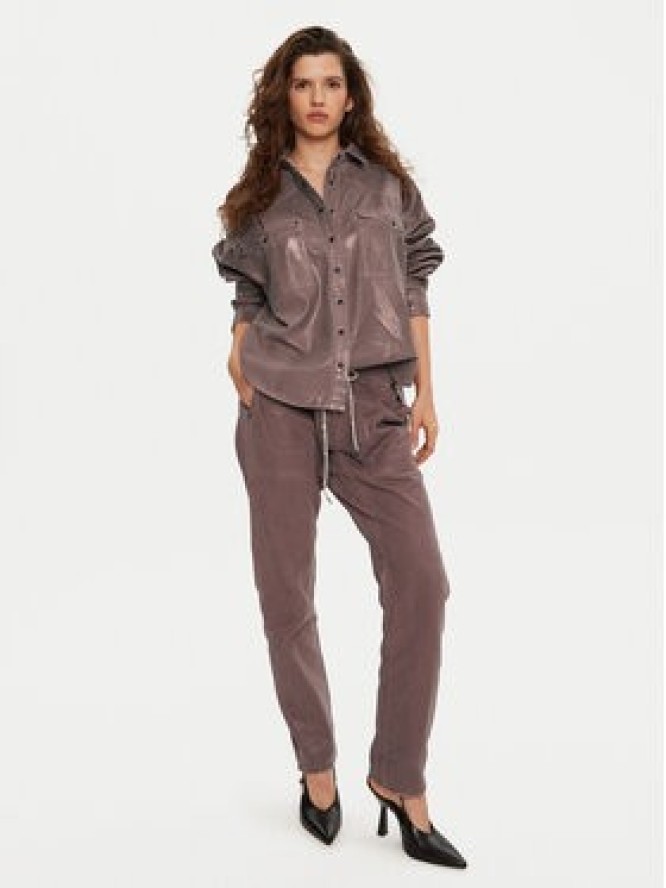 One Teaspoon Jeansy 26554 Brązowy Regular Fit