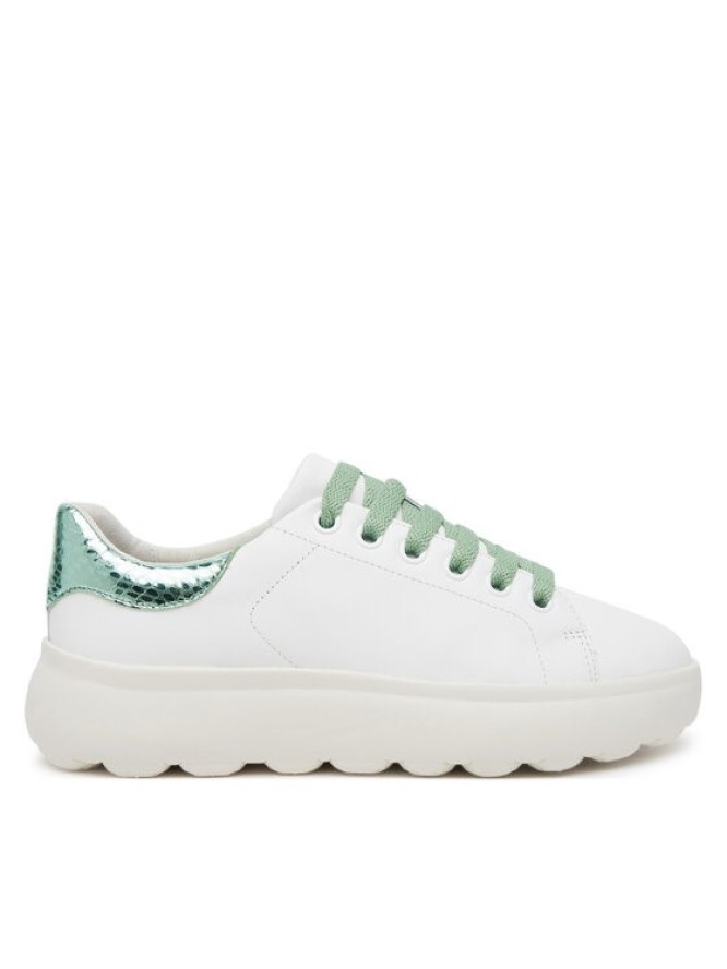 Geox Sneakersy D Spherica Ec4.1 D45TCD 085KY C1548 Biały