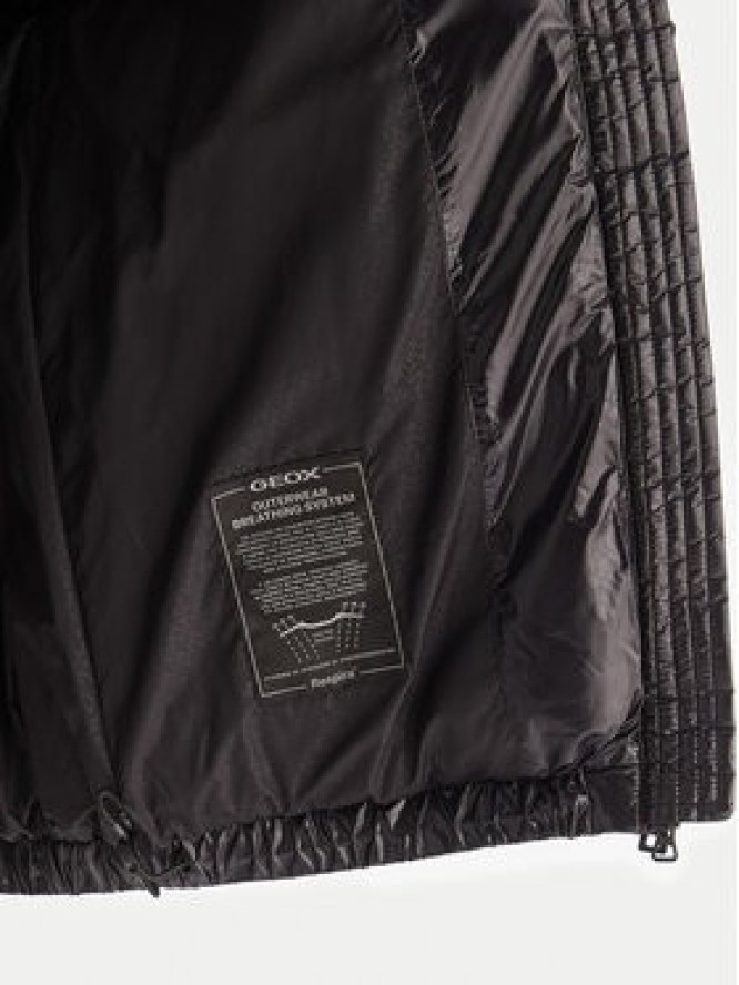 Geox Kurtka zimowa Backsie W5628S T3121 F9000 Czarny Oversize