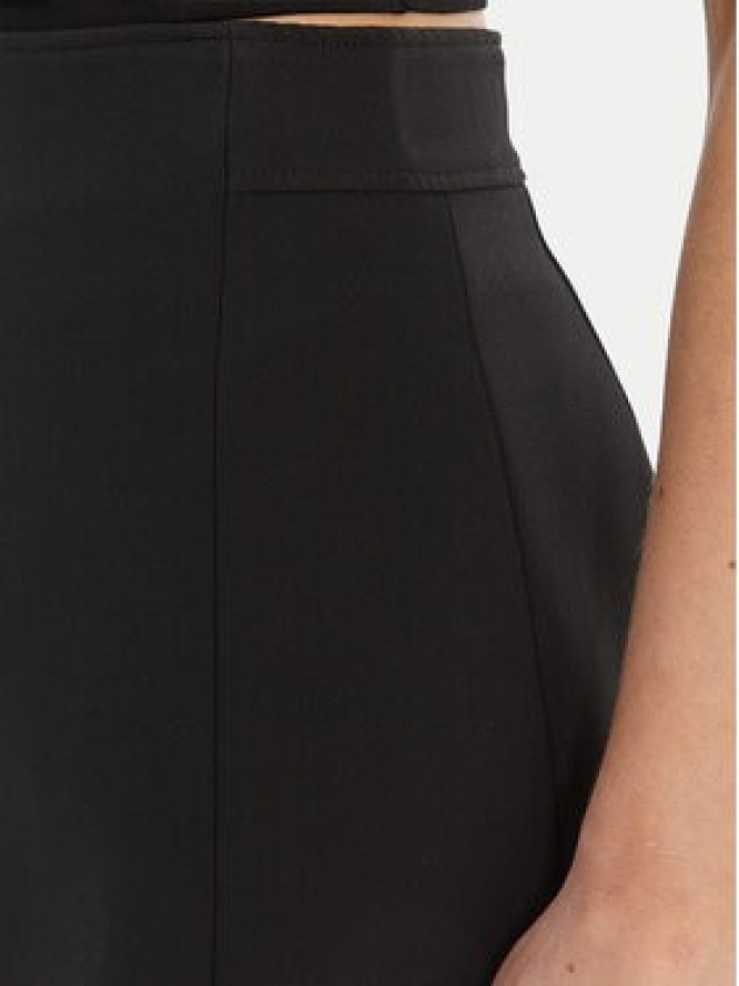 Elisabetta Franchi Spódnica midi GO-150-61E2 Czarny Regular Fit