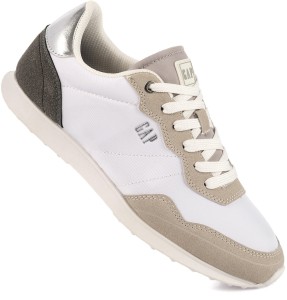 Damskie buty sneakersy sportowe eleganckie białe GAP OPTIMA NYX