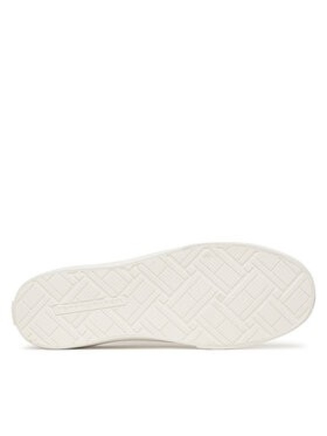 Tommy Hilfiger Sneakersy Th Low Profile Vulc Canvas FW0FW09102 Beżowy