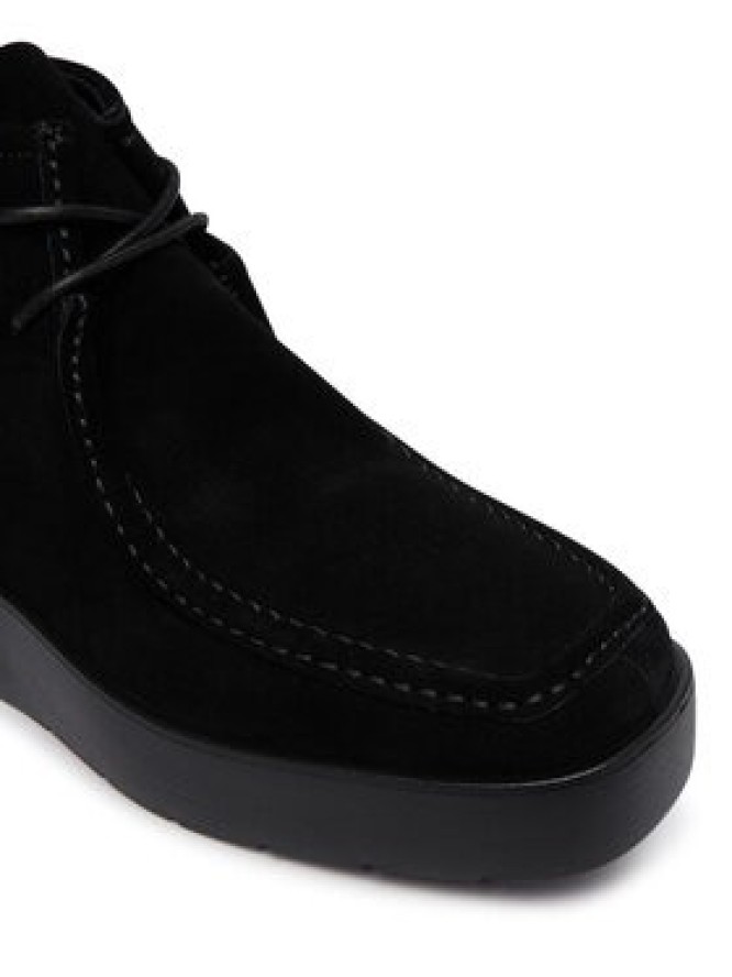 Calvin Klein Trzewiki Flatf Lace Up Apr Cut Boot HW0HW03273 Czarny