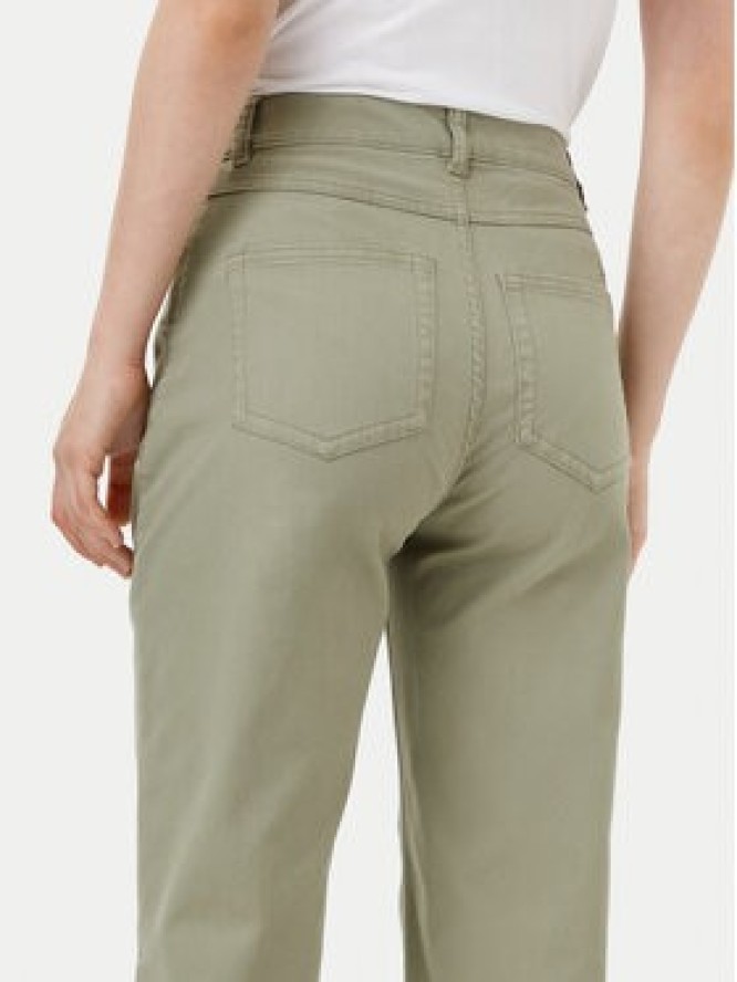 Calvin Klein Jeans Spodnie materiałowe J20J224852 Zielony Straight Fit