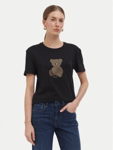 Liu Jo T-Shirt WF6436 JS923 Czarny Slim Fit