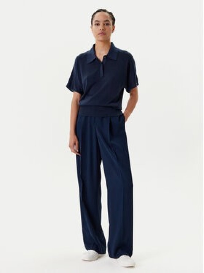 Tommy Hilfiger Polo WW0WW45652 Granatowy Regular Fit