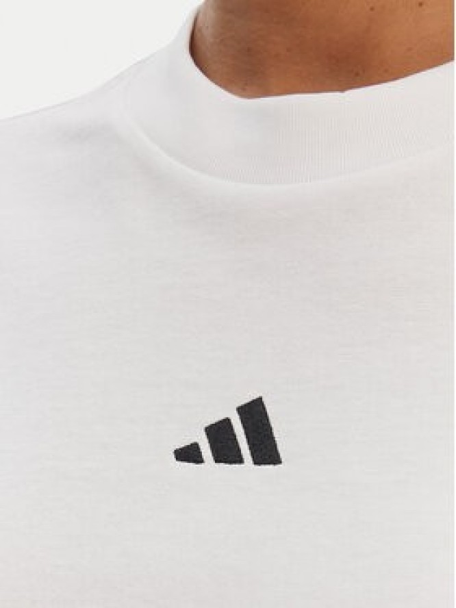 adidas T-Shirt Essentials Small Logo JC5944 Biały Regular Fit