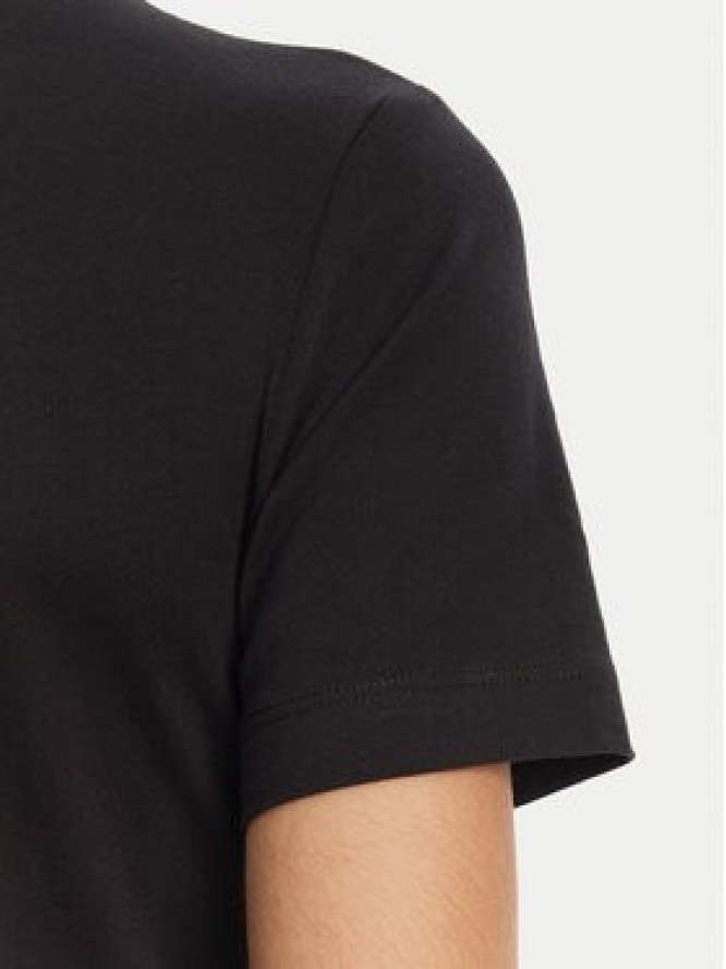 Just Cavalli Sukienka codzienna 78PAOE15 Czarny Regular Fit