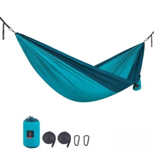 Hamak turystyczny Ultralight Swing Single Upgrade 290x148cm niebieski