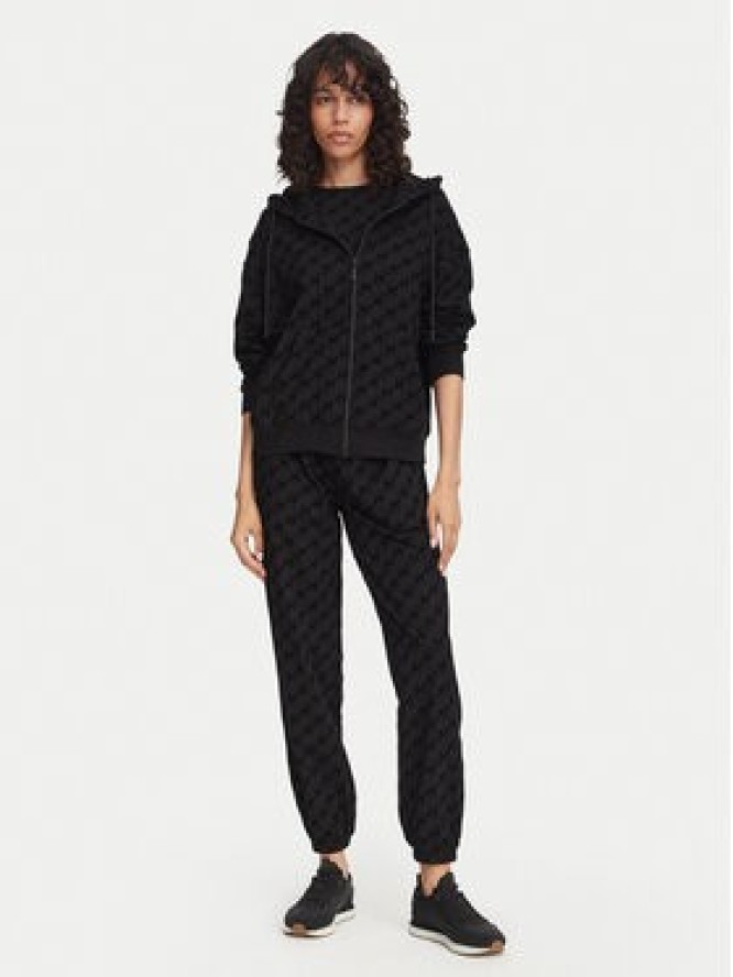 HUGO Bluza Flokky 50566669 Czarny Relaxed Fit