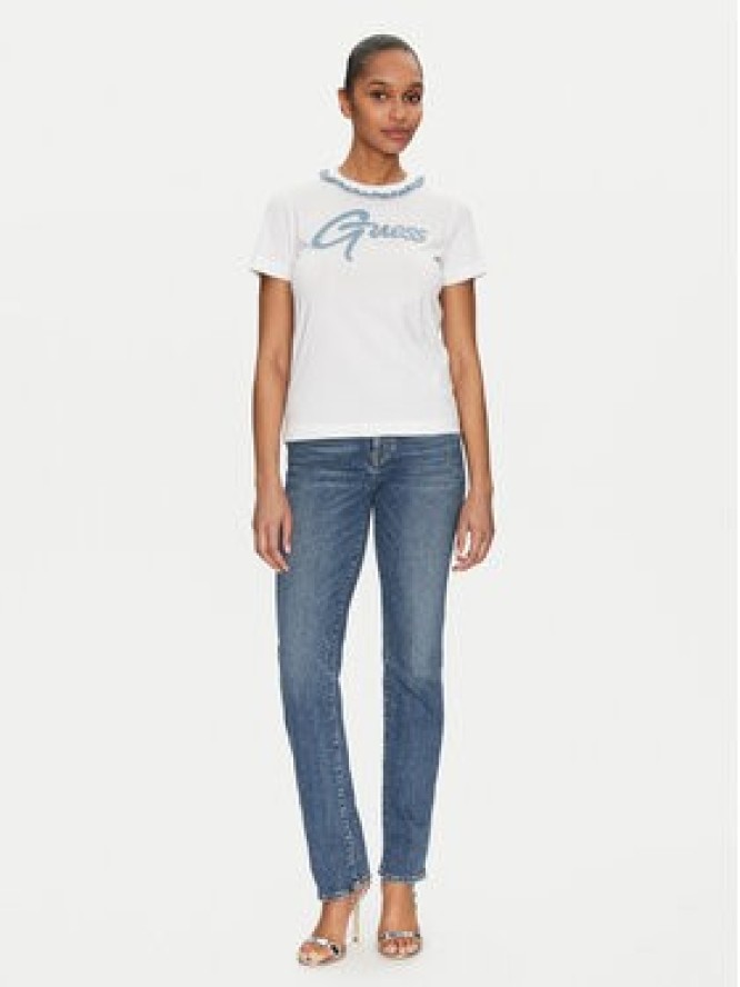 Guess T-Shirt W5GI03 I3Z14 Biały Regular Fit