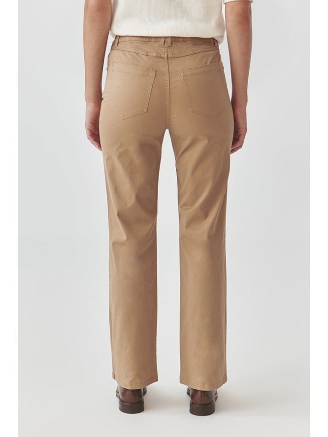 TATUUM Spodnie w kolorze jasnobrązowym rozmiar: 40