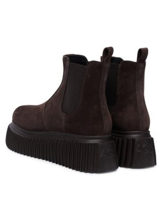 AGL Botki Iggy Low D751569PGK Zielony ciemny