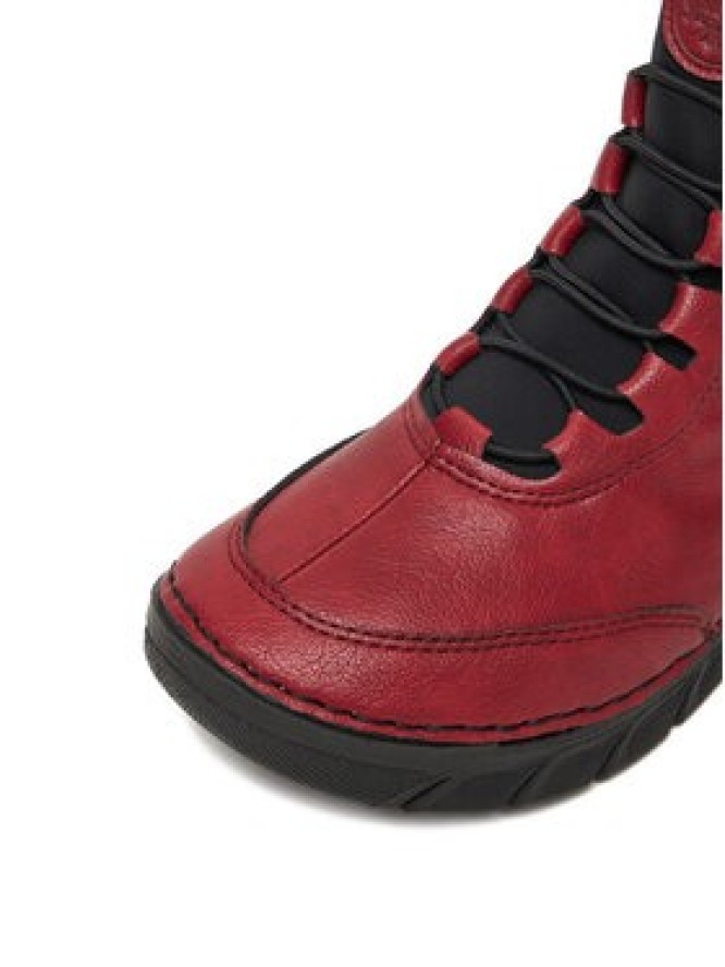 Rieker Trzewiki CEO-55069-35 Bordowy