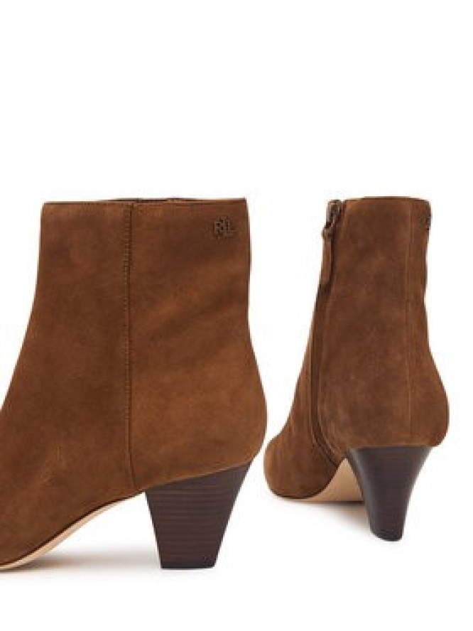 LAUREN RALPH LAUREN Botki 802P15713002 Brązowy