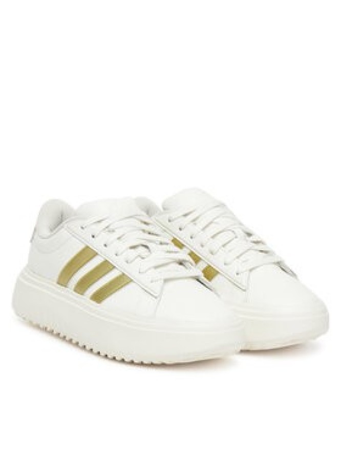 adidas Sneakersy Grand Court Platform JR0699 Biały